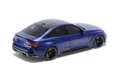 1:18 BMW M3 G80 Matt Blue 2024 - Minichamps