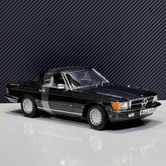 1:18 Mercedes-Benz 300SL R107 Black 1985 - Norev