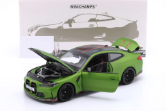 1:18 BMW M4 CSL G82 Matt Green 2022 - Minichamps