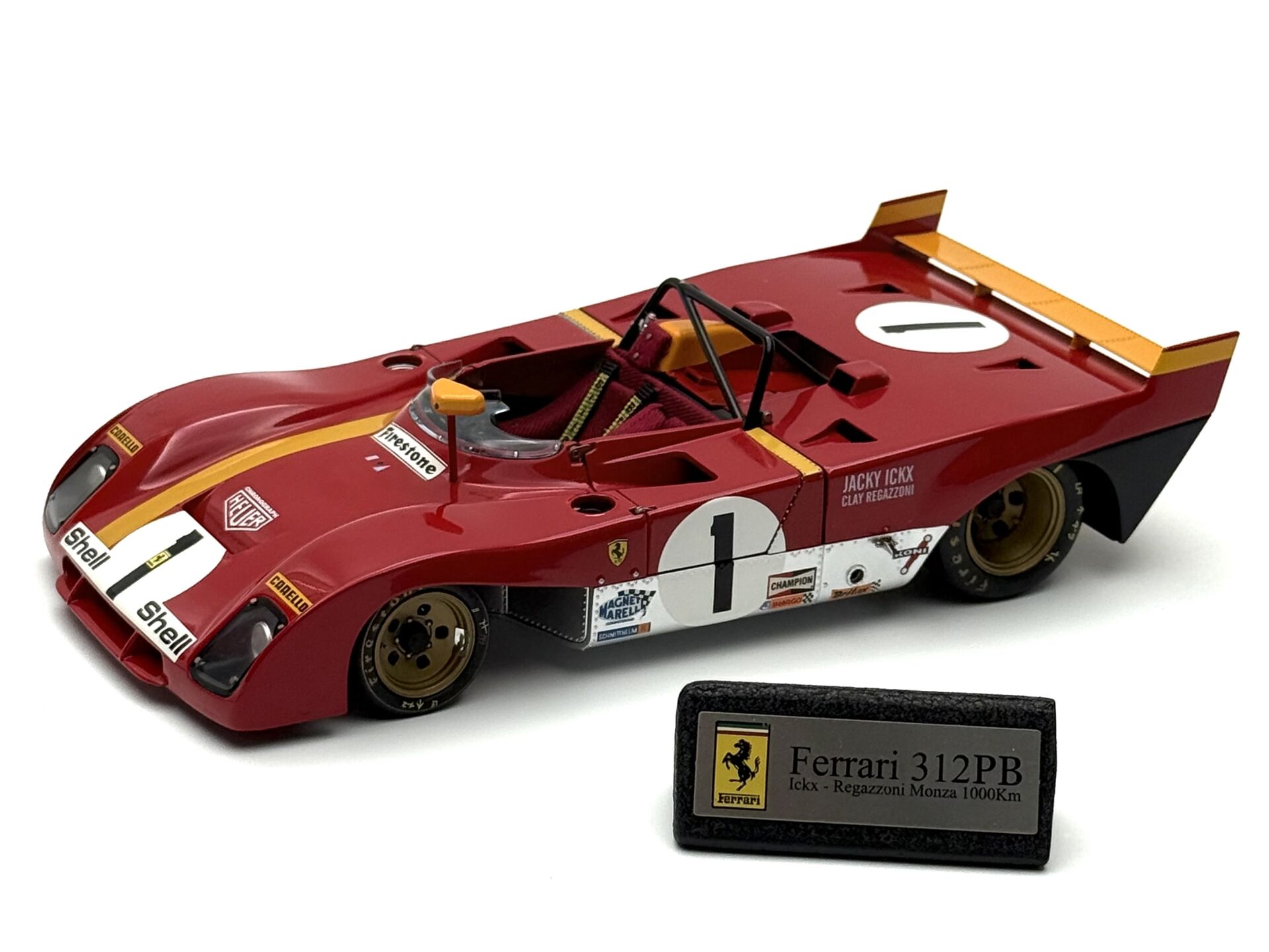 1:18 Ferrari 312PB Monza 1000KM 1972 Jacky ICKX - GMP