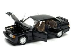 1:18 Mercedes-Benz 190E 2.3-16V 1986 Blue Black W201 - Autoart