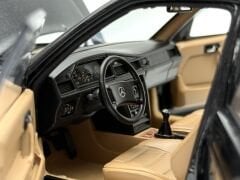 1:18 Mercedes-Benz 190E 2.3-16V 1986 Blue Black W201 - Autoart