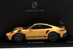 1:18 Porsche 911 992 GT3 RS Coupe 2022 Yellow/Black - Spark