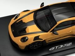 1:18 Porsche 911 992 GT3 RS Coupe 2022 Yellow/Black - Spark