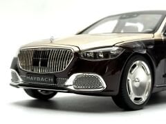 1:18 Mercedes-Maybach S680 4Matic X223 Rubyred Gold - Norev