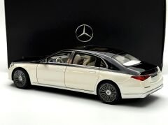 1:18 Mercedes-Maybach S680 4Matic X223 Black/White - Norev