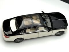 1:18 Mercedes-Maybach S680 4Matic X223 Black/White - Norev