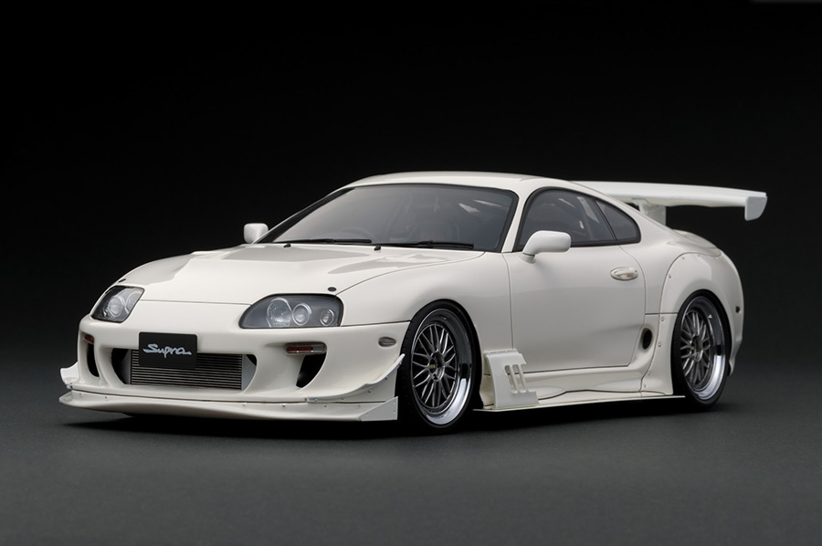 1:18 Toyota Supra JZA80 White IG1352 - Ignition Model