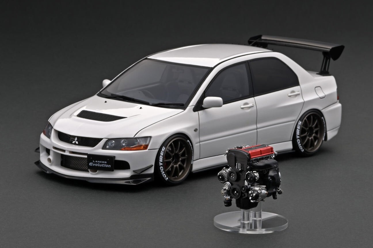 1:18 Mitsubishi Lancer Evo IX with Engine IG2433- Ignition Model