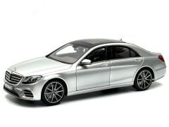 1:18 Mercedes-Benz S Class W222 Facelift MOPF Silver - Norev Dealer