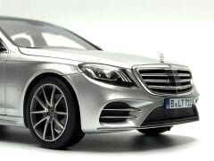 1:18 Mercedes-Benz S Class W222 Facelift MOPF Silver - Norev Dealer
