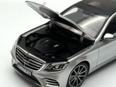 1:18 Mercedes-Benz S Class W222 Facelift MOPF Silver - Norev Dealer