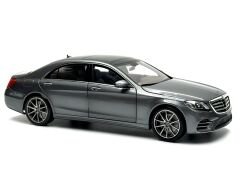 1:18 Mercedes-Benz S Class W222 Facelift MOPF Selenite Grey -Norev Dealer