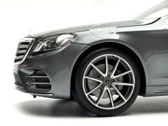1:18 Mercedes-Benz S Class W222 Facelift MOPF Selenite Grey -Norev Dealer