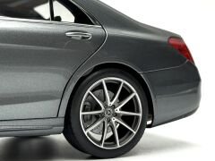 1:18 Mercedes-Benz S Class W222 Facelift MOPF Selenite Grey -Norev Dealer