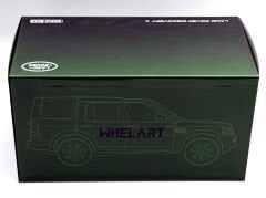 1:18 Land Rover Discovery 4 Black/Silver Wheels - Whelart