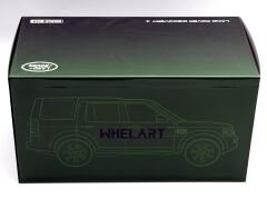 1:18 Land Rover Discovery 4 Black/Silver Wheels - Whelart