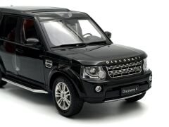 1:18 Land Rover Discovery 4 Black/Silver Wheels - Whelart
