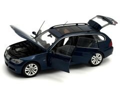 1:18 BMW 330i Touring E91 Blue  - Kyosho