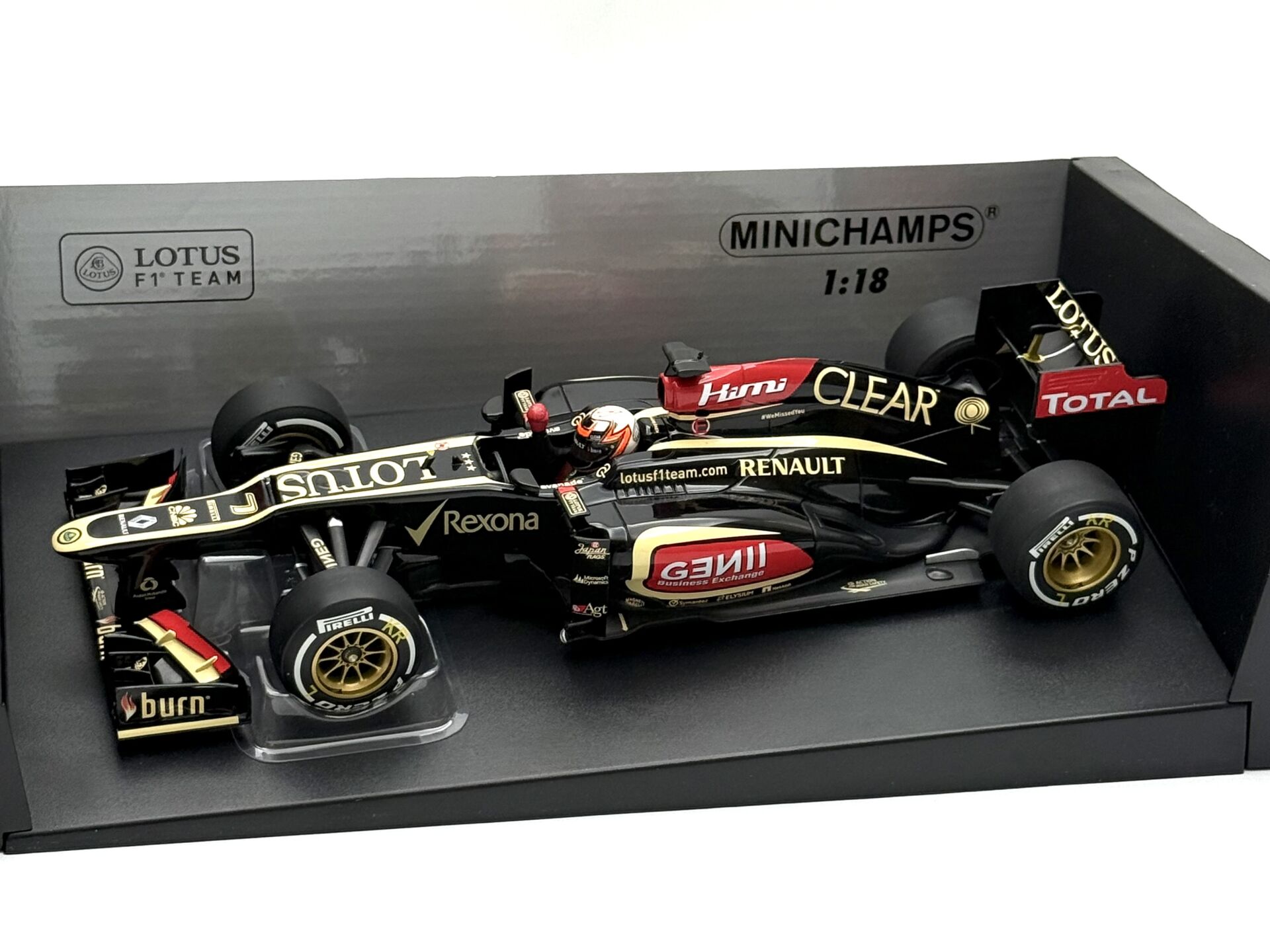 1:18 Lotus Renault E21 Kimi Räikkönen 2013  - Minichamps