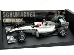 1:18 Mercedes GP Petronas Schumacher Comeback 2010 - Minichamps