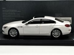 1:18 BMW 650i Gran Coupe F06 Mineral White 2012 - Paragon Model