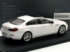 1:18 BMW 650i Gran Coupe F06 Mineral White 2012 - Paragon Model