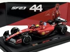1:18 Ferrari SF23 Lewis Hamilton First Ferrari Lap #44 - Burago