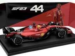 1:18 Ferrari SF23 Lewis Hamilton First Ferrari Lap #44 - Burago
