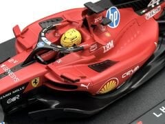 1:18 Ferrari SF23 Lewis Hamilton First Ferrari Lap #44 - Burago