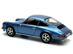 1:18 Porsche 911 S 2.4 Coupe Blue Met 1973 - Schuco
