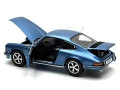 1:18 Porsche 911 S 2.4 Coupe Blue Met 1973 - Schuco
