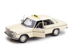 1:18 Mercedes-Benz 200 W115 Taxi Light Ivory 1968 - Norev