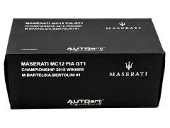1:18 Maserati MC 12 FIA GT1 Championship 2010 Winner  - Autoart
