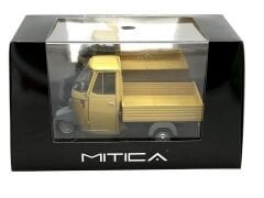 1:18 Ape Piaggio P501 Open Yellow Triportör - Mitica