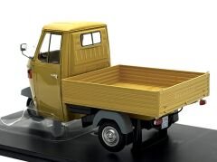 1:18 Ape Piaggio P501 Open Yellow Triportör - Mitica