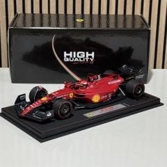 1:18 Ferrari F1-75 Leclerc Winner Bahrain GP 2022 - BBR