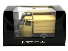 1:18 Ape Piaggio P501 Van Closed Yellow Triportör - Mitica