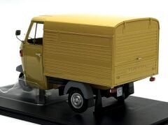 1:18 Ape Piaggio P501 Van Closed Yellow Triportör - Mitica
