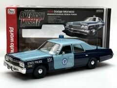 1:18 Dodge Monaco Massachusetts State Police 1974 - Auto World