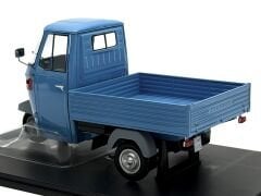 1:18 Ape Piaggio P501 Open Blue Triportör - Mitica