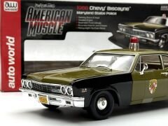 1:18 Chevy Biscayne Maryland State Police 1966 - Auto World