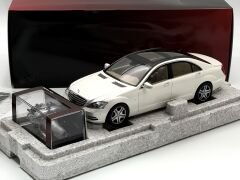 1:18 Mercedes-Benz S600L W221 Diamond White - Motorhelix