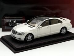 1:18 Mercedes-Benz S600L W221 Diamond White - Motorhelix