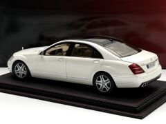 1:18 Mercedes-Benz S600L W221 Diamond White - Motorhelix