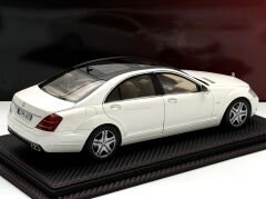 1:18 Mercedes-Benz S600L W221 Diamond White - Motorhelix