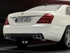 1:18 Mercedes-Benz S600L W221 Diamond White - Motorhelix