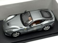 1:18 Ferrari F12 Berlinetta 2012 Grey Met - Hot Wheels