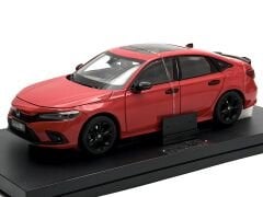 1:18 Honda Civic Sport Turbo FE1 11th Generation Red 2022 - Paudi