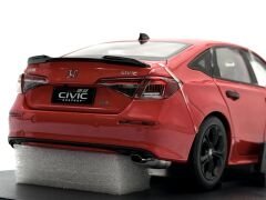 1:18 Honda Civic Sport Turbo FE1 11th Generation Red 2022 - Paudi